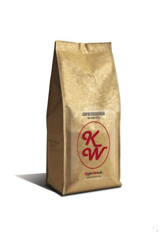 KW Espresso gemalen Decafina 500 gram