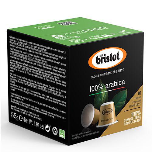Bristot Arabica Comp Capsules 10 x 10 stuks