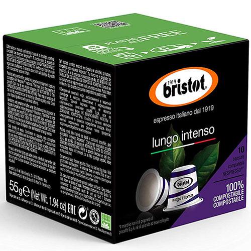 Bristot Lungo Intenso Comp Capsules 10 x 10 stuks