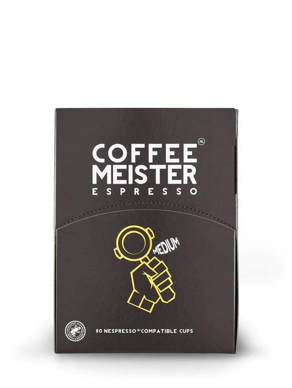 CoffeeMeister Medium Roast 80 Capsules