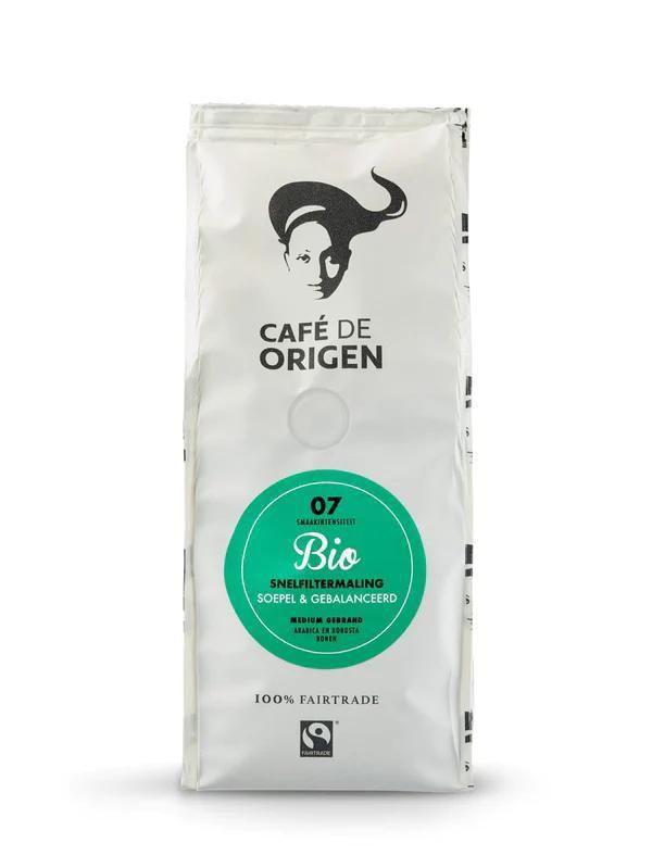 Café de Origen Biologisch Snelfilter 250g