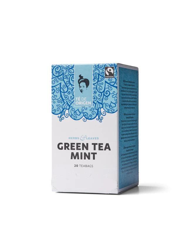 Té de Origen Green Mint 20 stuks