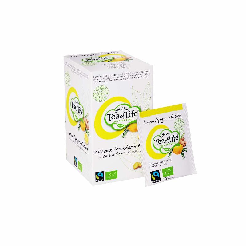 Tea of Life - Lemon Ginger - BIO/Fairtrade