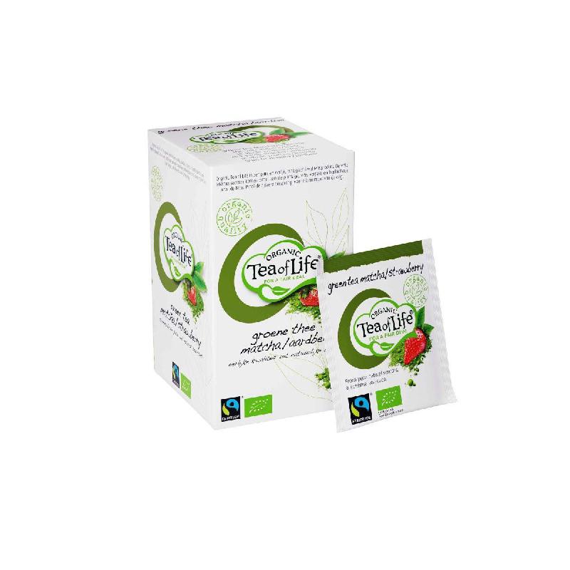Tea of Life - Matcha Strawberry - Bio Fairtrade