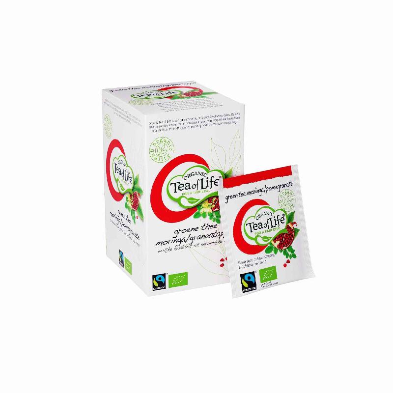 Tea of Life - Moringa/Pomegranate - Bio/Fairtrade 