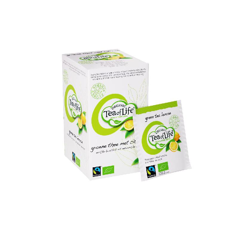 Tea of Life - Green Tea Lemon - Bio Fairtrade